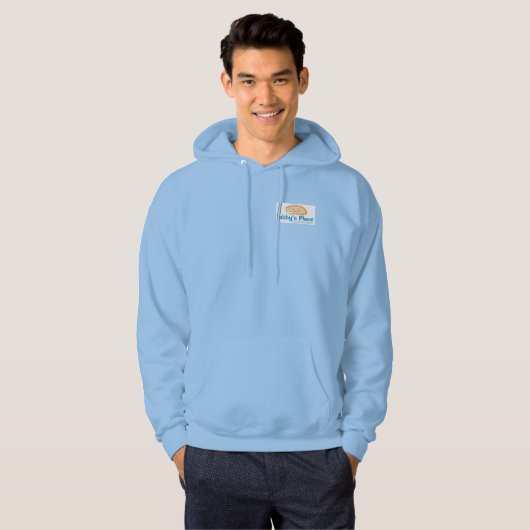 Mannen Hoodie (Voorkant volledig)