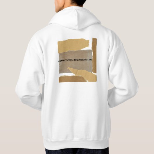 mannen hoodie (Achterkant)