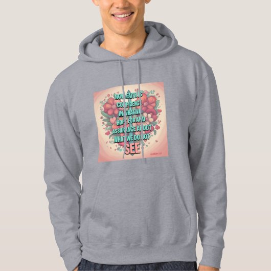 Mannen Hoodie (Voorkant)