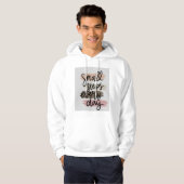 Mannen hoodie (Voorkant volledig)