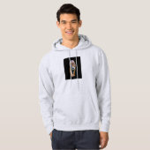 Mannen Hoodie dubbelzijdig ontwerp looptijger (Voorkant volledig)