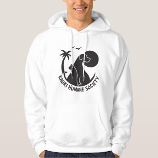Mannen Hoodie met All Black KHS Logo