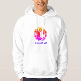 Mannen-hoodie met TheSession Man-ontwerp (kleur) Hoodie