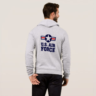 Mannen Hoodie Militaire Luchtmacht