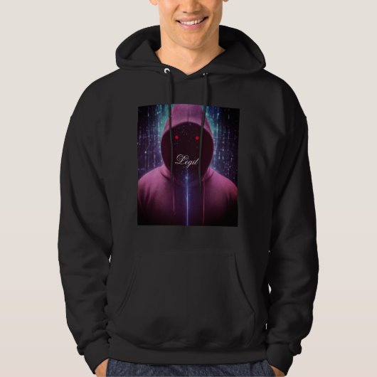 Mannen Hoodie Sweatshirt merk (Voorkant)