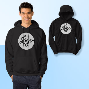 Mannen Hoodie Zwart Aanpassen