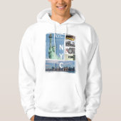 Mannen Hoodies Nyc Brooklyn Bridge Manhattan (Voorkant)