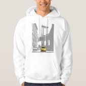 Mannen Hoodies Sjabloon New York Nyc Yellow Taxi (Voorkant)