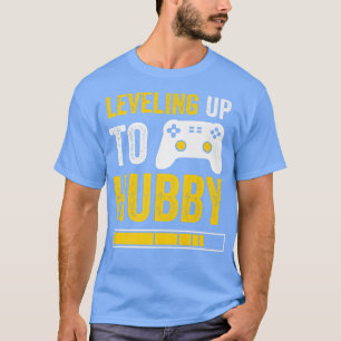 Mannen hoogtepunt van Hubby Husband gamer Verlovin T-shirt