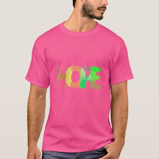 Mannen Hoop T-shirt | hoop | Hope Tshirt (Voorkant)