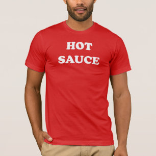 Mannen Hot Sauce T-Shirt