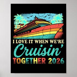 Mannen houden ervan om samen te cruisen 2026 bijpa poster