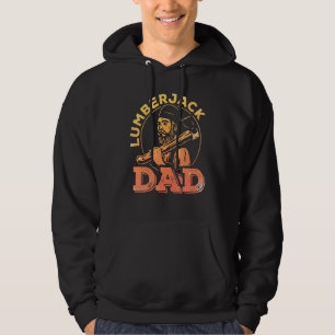 Mannen houtbewerker bijl boomkweker houthakker vad hoodie
