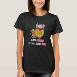 Mannen Humoureuze verklaring Beard Facial Hair Mas T-shirt