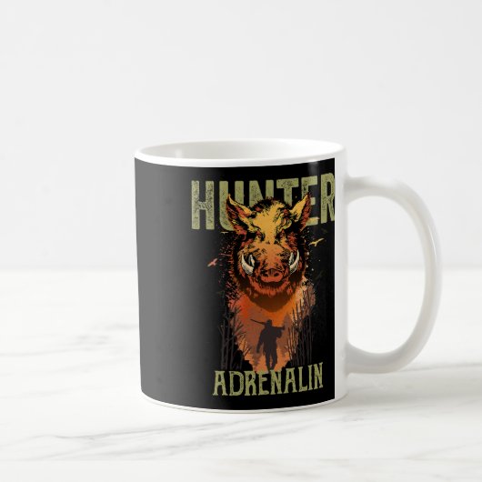 Mannen Hunter Adrenalin Koffiemok (Rechts)