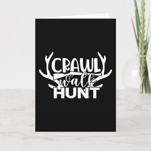 Mannen Hunting Graphic Printed T-shirt met korte m Kaart (Voorkant)