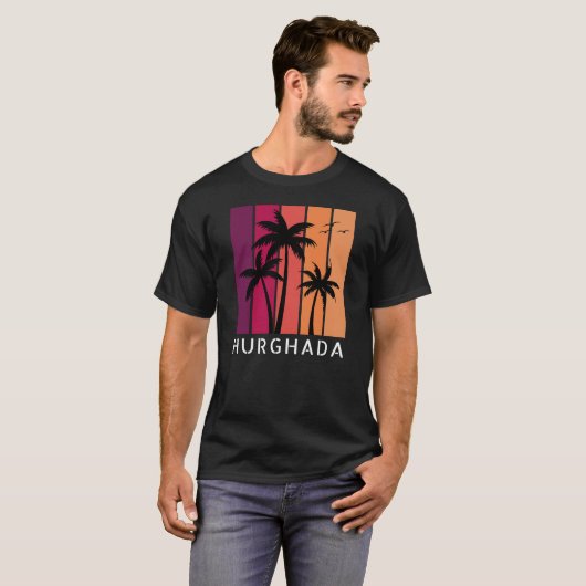 Mannen Hurghada  T-shirt (Voorkant volledig)