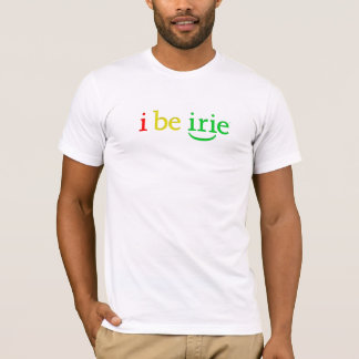 mannen i be irie t-shirt