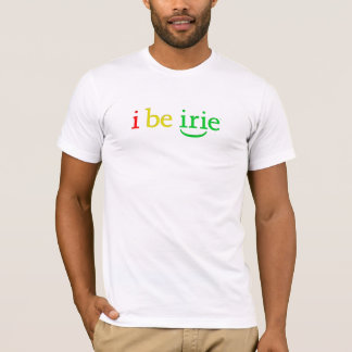 mannen i be irie t-shirt