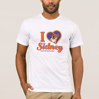 Mannen I "Hart" Sidney T-shirt
