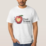 Mannen "I Heart Food Science" T-Shirt<br><div class="desc">Vooraf gekrompen en gemaakt van katoen met een gewicht van 5, 5 oz van 100%. Het heeft ook een dubbeldraads gestikte onderzoom en boorden voor extra duurzaamheid.</div>