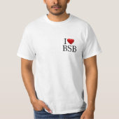 Mannen I LIVE BSB T-Shirt (Voorkant)