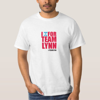 Mannen I Pray & Play voor Team Lynn T-shirt