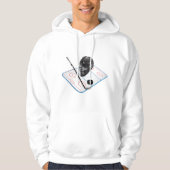 Mannen Ice Hockey Basic Hooded Sweatshirt (Voorkant)