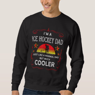 Mannen Ice Hockey Winter Sports Icehockey Dad Retr Trui