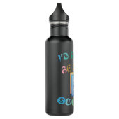 Mannen ID doet liever sudoku-puzzels Waterfles (Links)