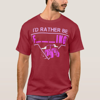 Mannen id in plaats van boerentrekkerontwerp voor t-shirt