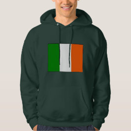 Mannen Ierse Hooded Pullover Sweatshirt