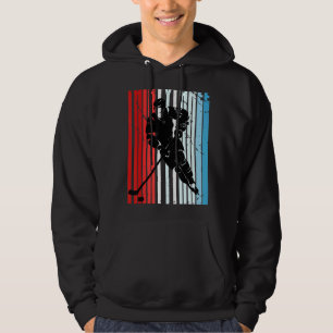 Mannen ijshockey 33e verjaardagsspeler Motivatie Hoodie