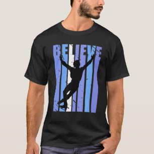 Mannen ijskast Afbeelding Skater Retro Afstand ven T-shirt