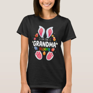 Mannen Ik ben de oma konijntje bijpassende familie T-shirt