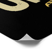 Mannen ik ben één klote oom Gift Poster (Hoek)