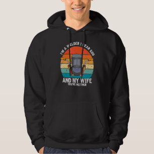 Mannen, ik ben een zwoer... ik vrees God... elke v Hoodie