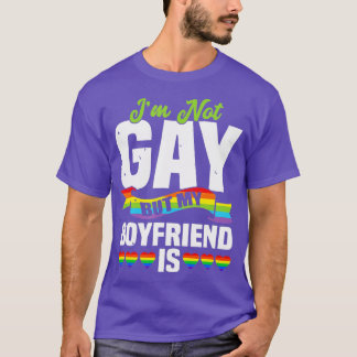 Mannen ik ben geen homo, maar mijn vriend is t-shirt