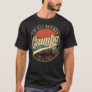Mannen ik ben niet moe, ik ben een fulltime Grumpa T-shirt