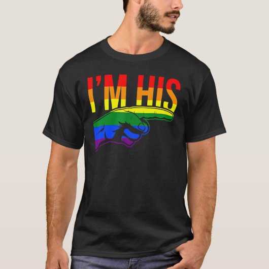 Mannen, ik ben zijn Mine Gay Couples... ik ben z'n T-shirt (Voorkant)
