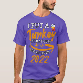 Mannen, ik heb een Turkije in die Oven Zwangerscha T-shirt