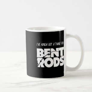 Mannen ik heb iets voor gebogen staven grappig Gev Koffiemok