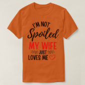 Mannen ik heb m'n vrouw niet bedonderd... maar ik  t-shirt (Design voorkant)