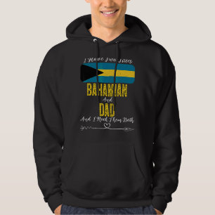 Mannen ik heb twee titels in Bahama's en pa Bahama Hoodie