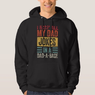 Mannen ik hou al mijn vaders snoep in een pap. hoodie