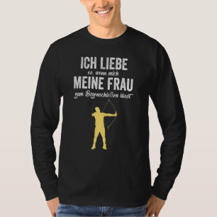 Mannen Ik hou ervan als mijn vrouw me naar het boo T-shirt