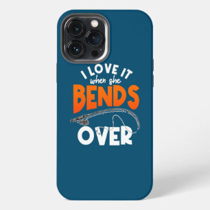 Mannen Ik hou ervan als ze zich over de visgrap bu iPhone 13 Pro Max Hoesje