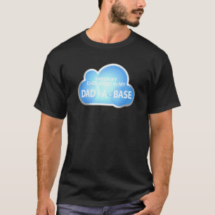 Mannen ik hou papa grappen in mijn vader - een bas t-shirt
