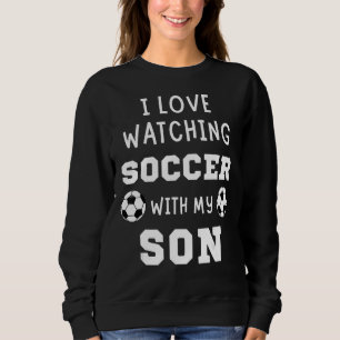 Mannen ik hou van het kijken naar Voetbal met mijn Trui