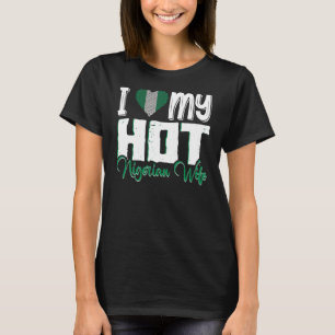Mannen ik hou van mijn kiesdistrict Nigeriaanse vr T-shirt